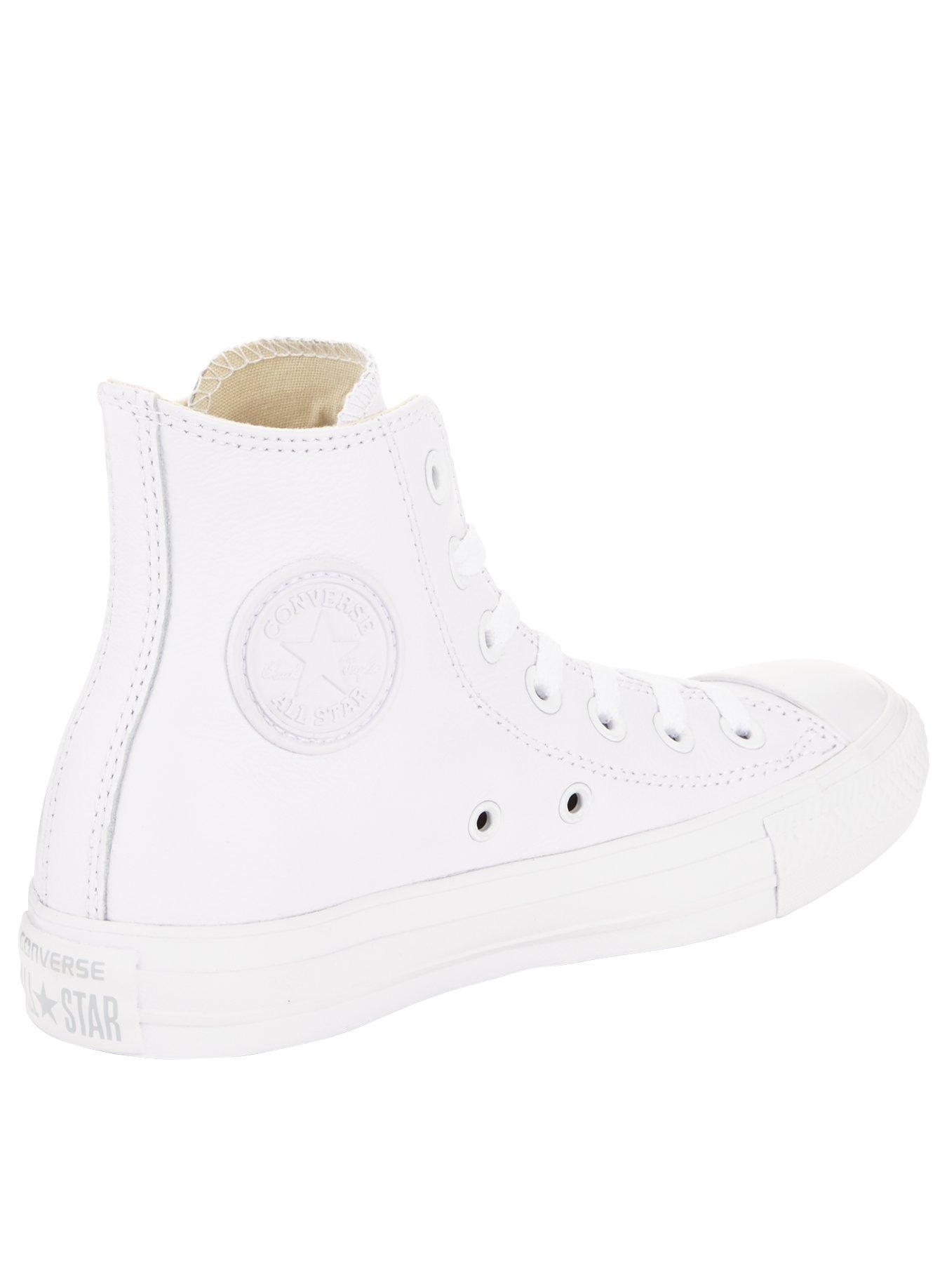Converse Chuck Taylor All Star Leather Hi-Tops | very.co.uk
