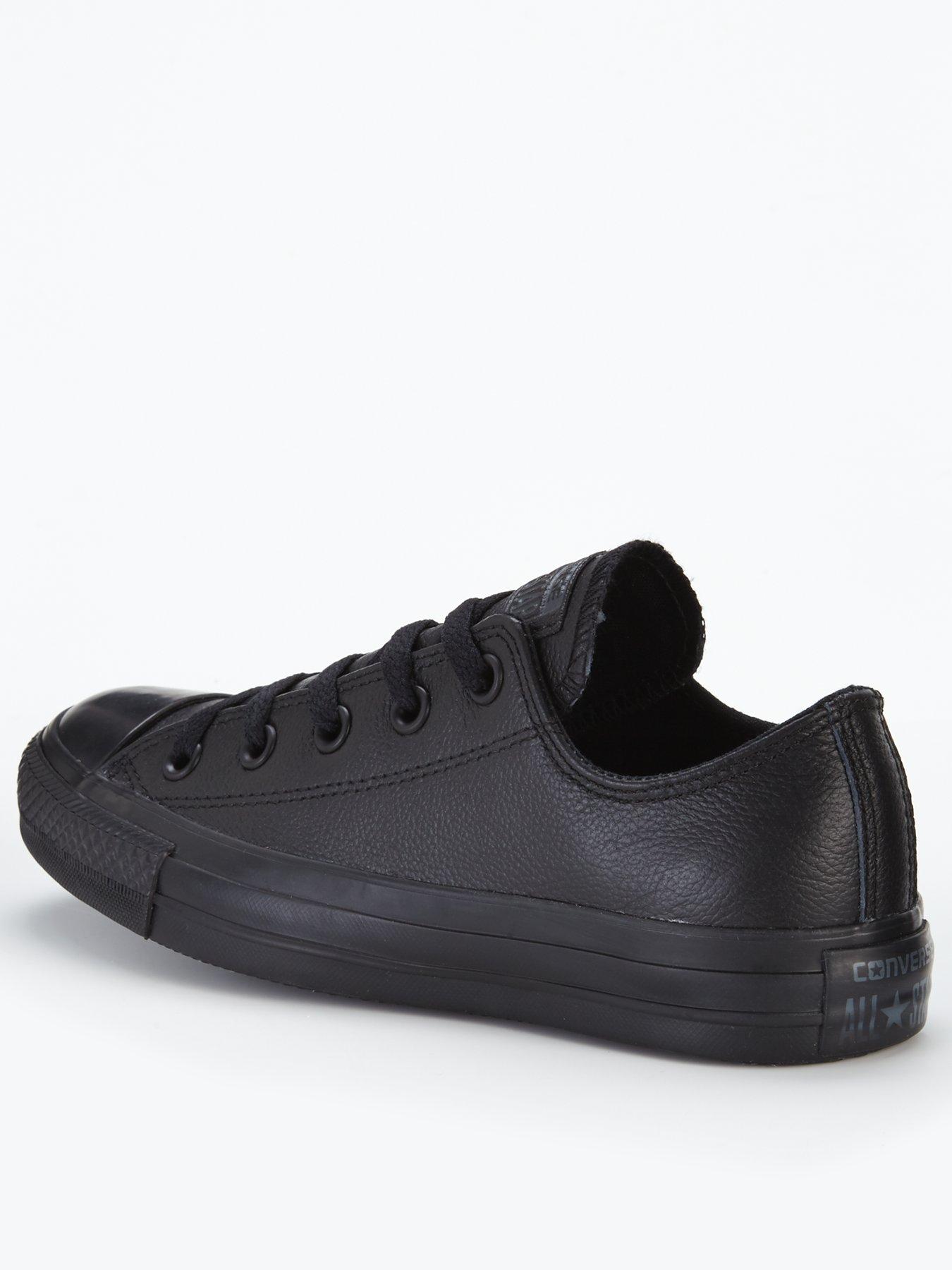 black converse plimsolls