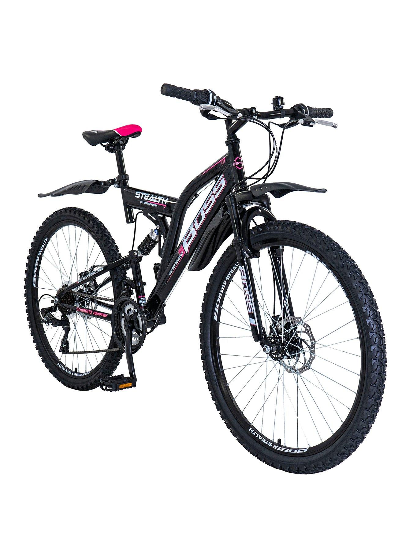 Ladies full best sale suspension mountain bike