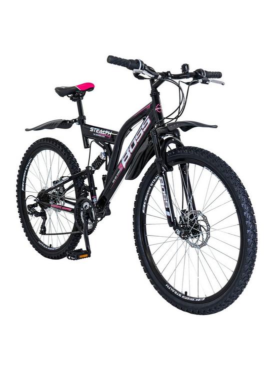 stillFront image of boss-cycles-stealth-full-suspension-ladies-bike-18-inch-frame