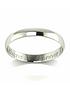  image of love-gold-personalised-9-carat-white-gold-d-shaped-wedding-band-3mm