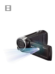 Sony HDR PJ410 Full HD Handycam Camcorder with built-in Projector - Black