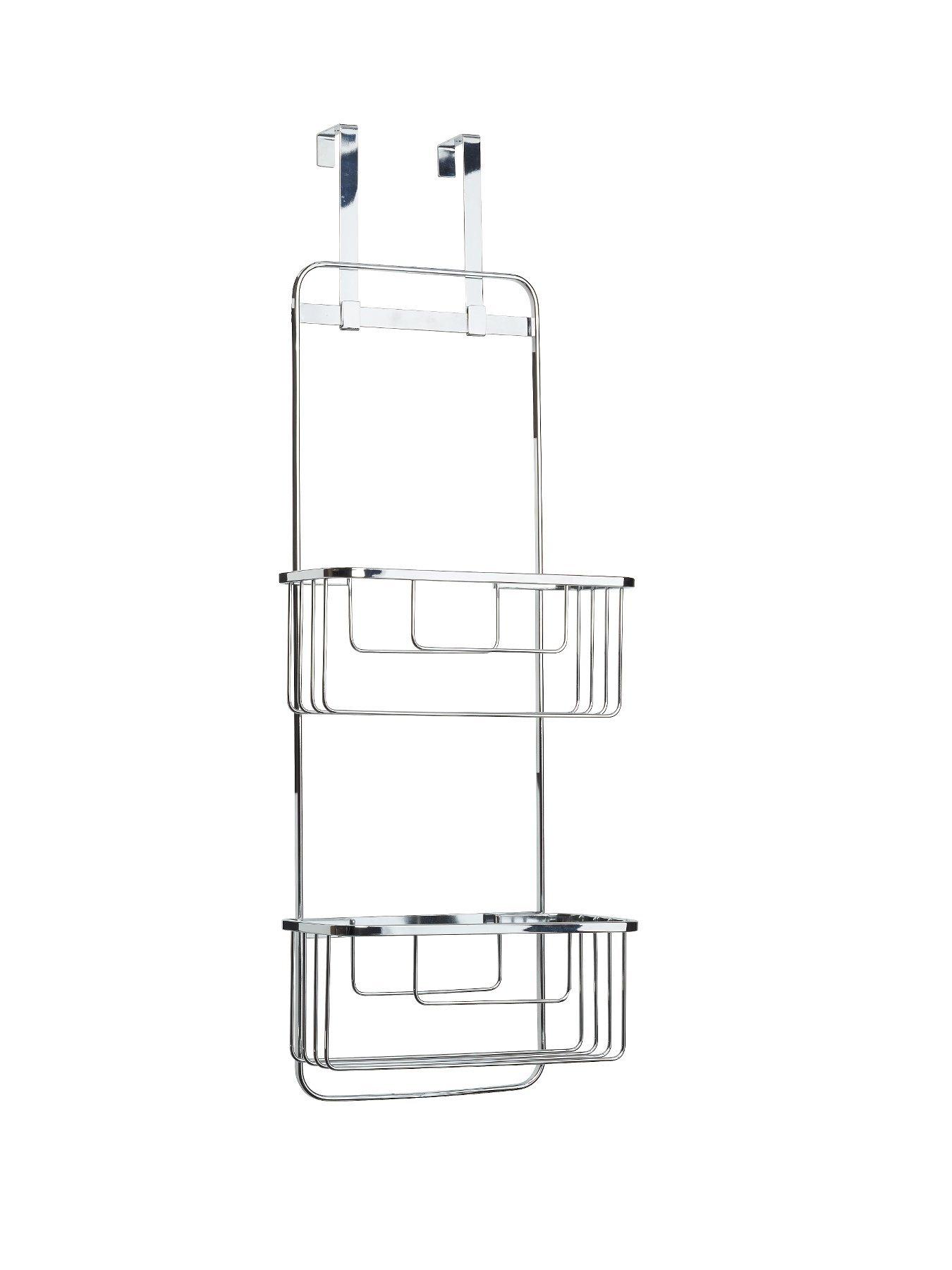 undefined Hook Over Door Double Storage Basket
