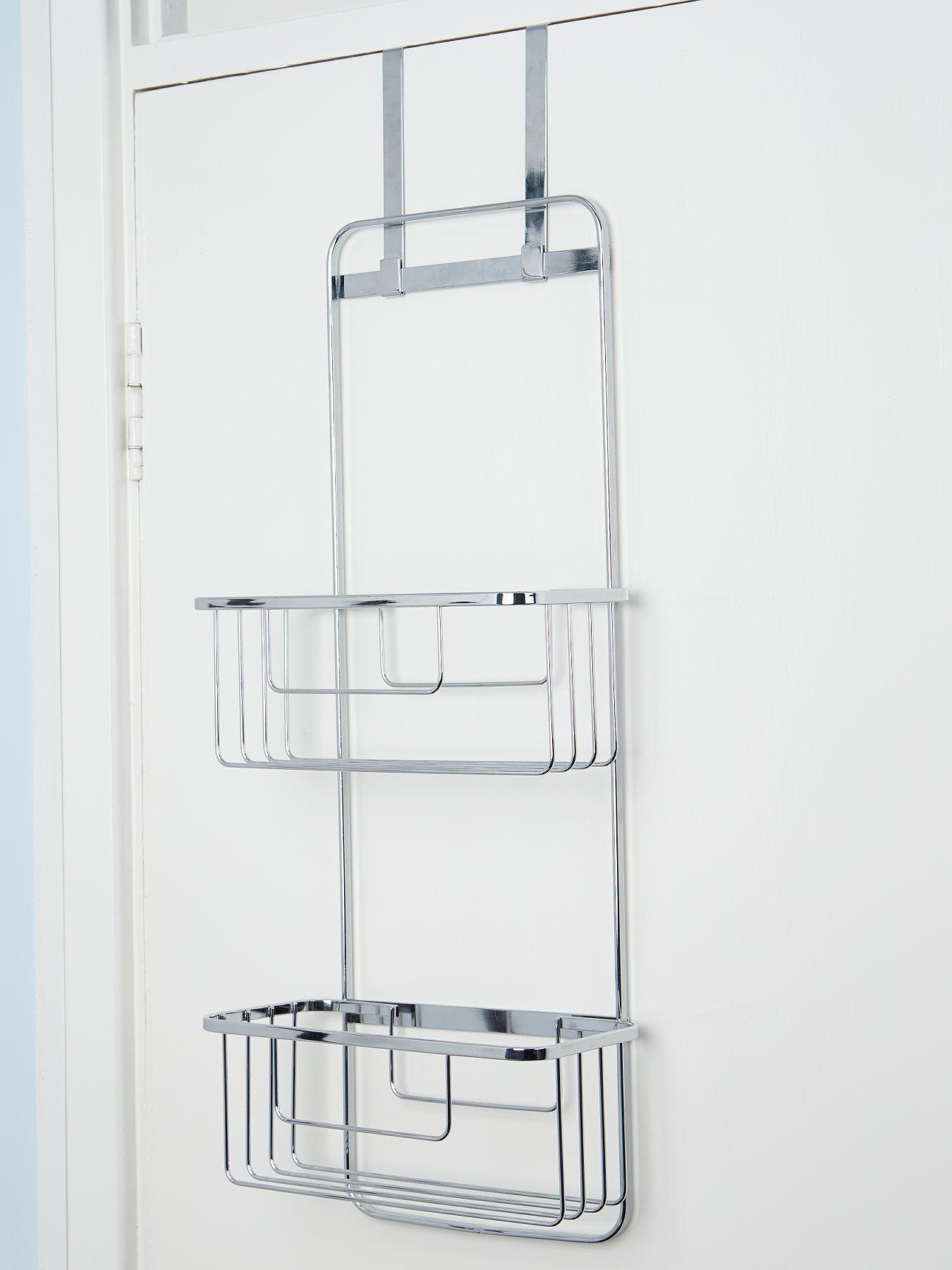 Croydex Hook Over Door Double Storage Basket Very