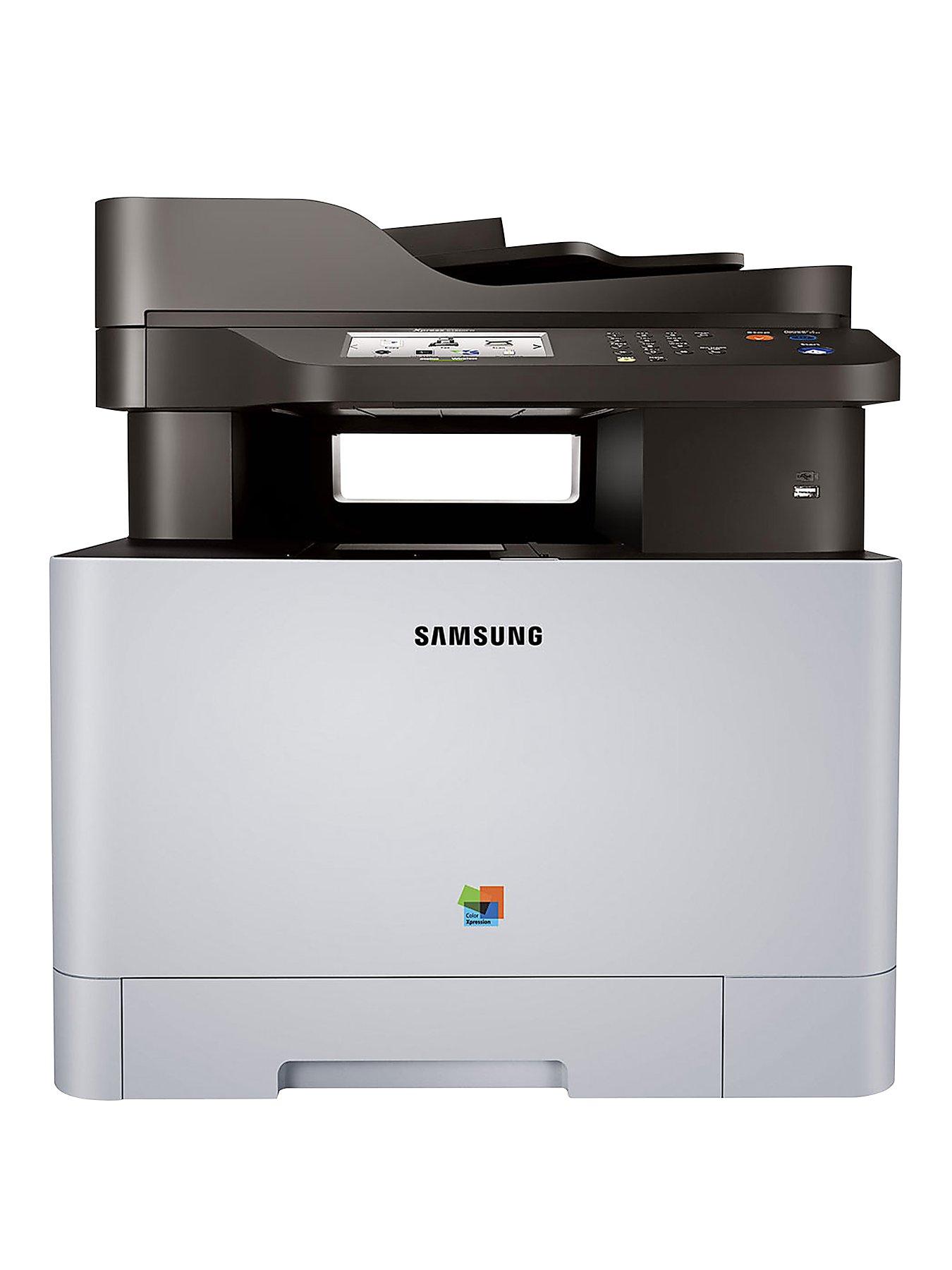Samsung Multi-Function Xpress C1860Fw Colour Laser 4-In-1 Printer With Network, Wireless And Nfc - Grey