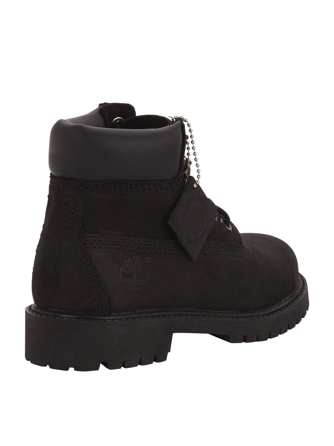 6 inch deals black timberland boots