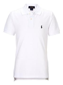 Ralph Lauren Boys Classic Polo Shirt - White