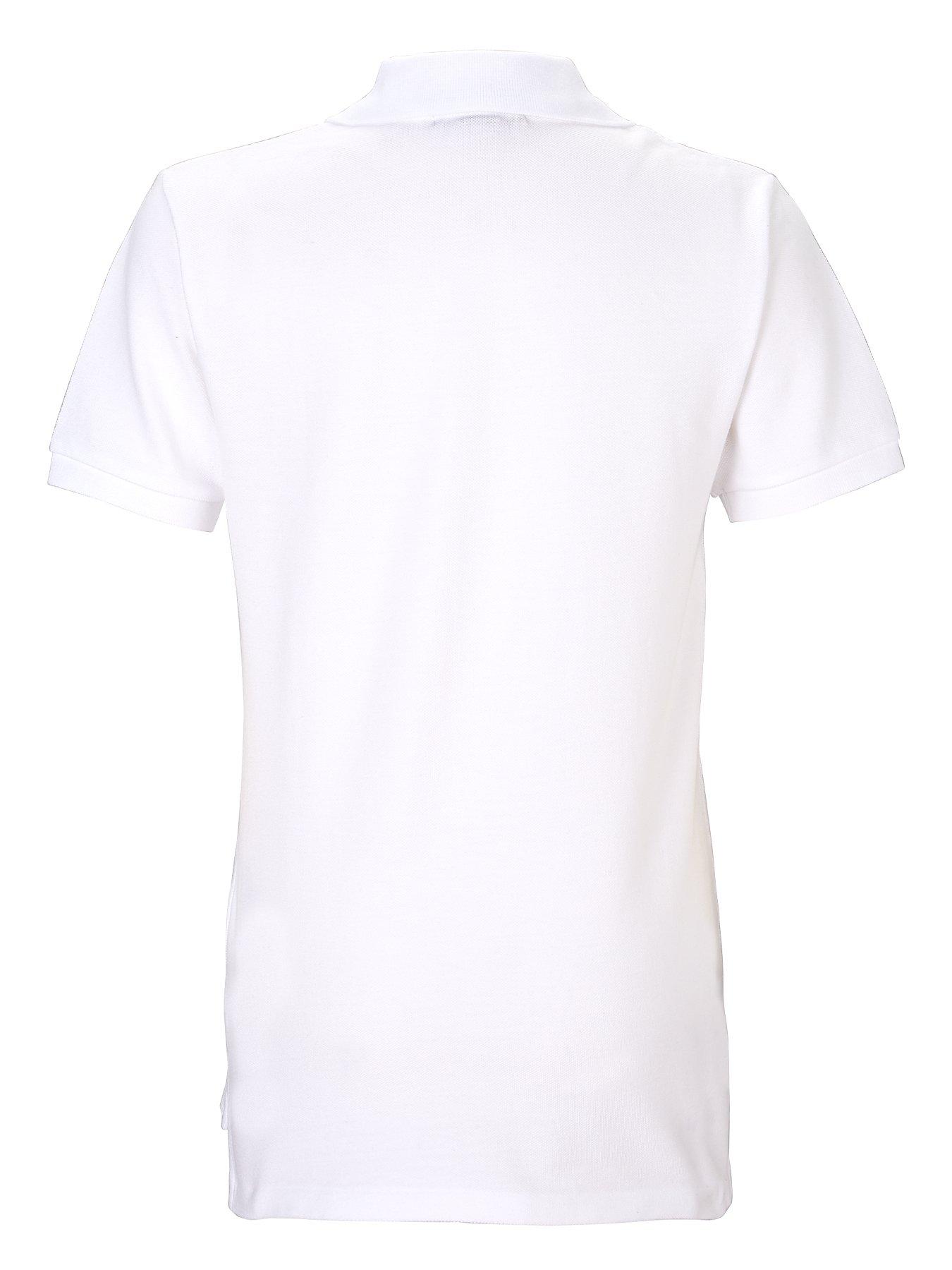 Boys white ralph hot sale lauren shirt