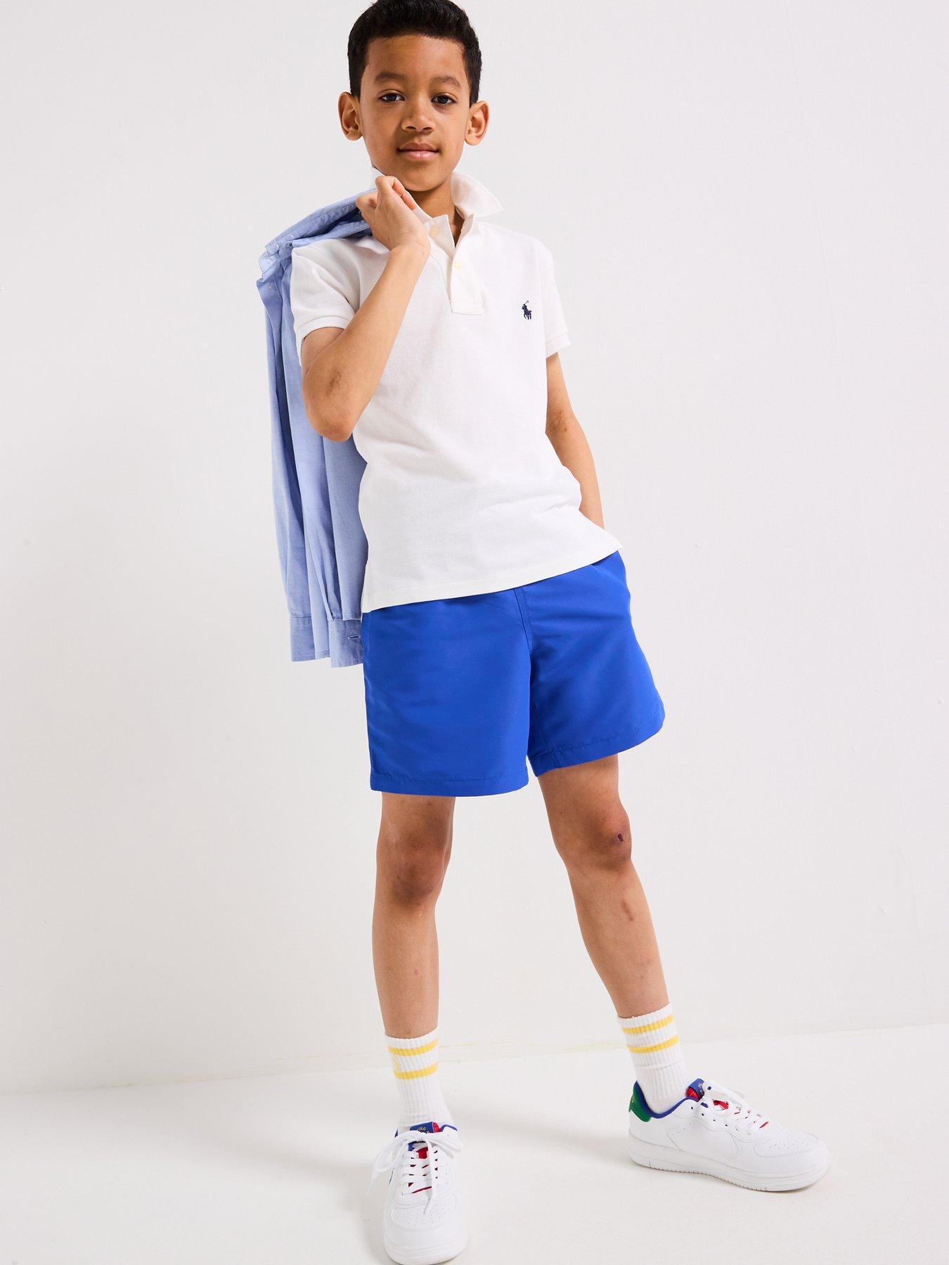 Image 4 of 6 of Polo Ralph Lauren Boys Classic Polo Shirt - White
