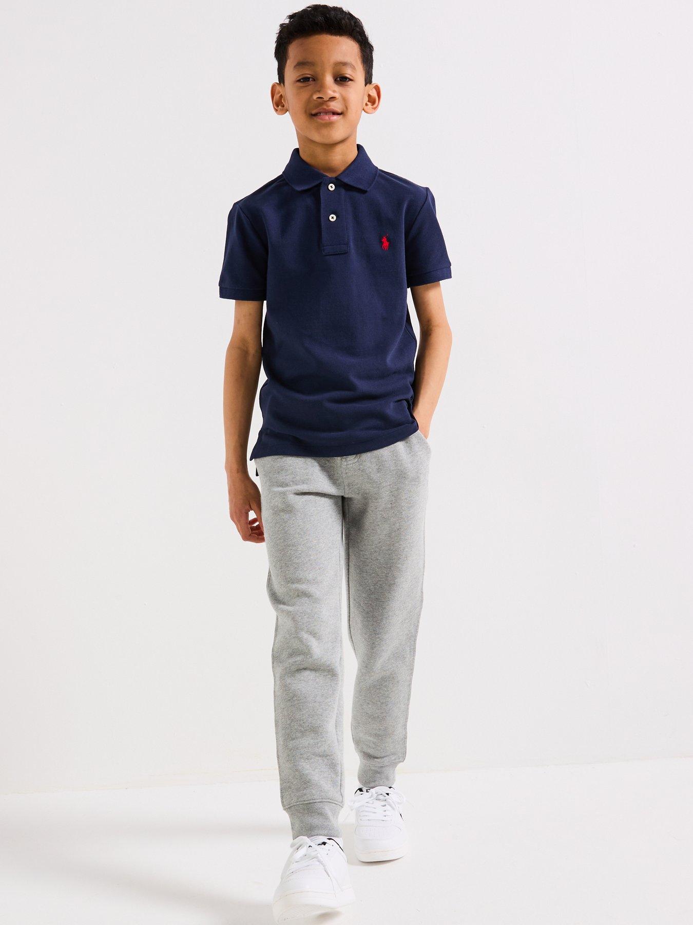 Image 2 of 6 of Polo Ralph Lauren Boys Classic Polo Shirt - French Navy