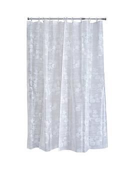 Product photograph of Aqualona Ocean Shower Curtain from very.co.uk