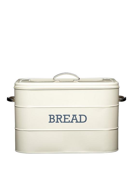 front image of living-nostalgia-bread-bin