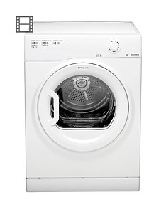 Hotpoint Aquarius TVFM70BGP 7kg Load Vented Tumble Dryer - White