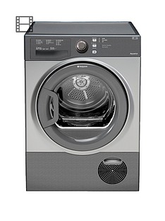 Hotpoint Aquarius TCFS73BGG 7kg Load Condenser Sensor Dryer - Graphite