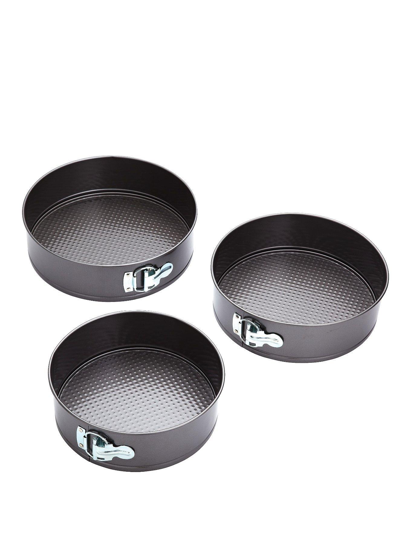 Kitchencraft 3-Piece Non-Stick Spring Form Cake Tin Set review