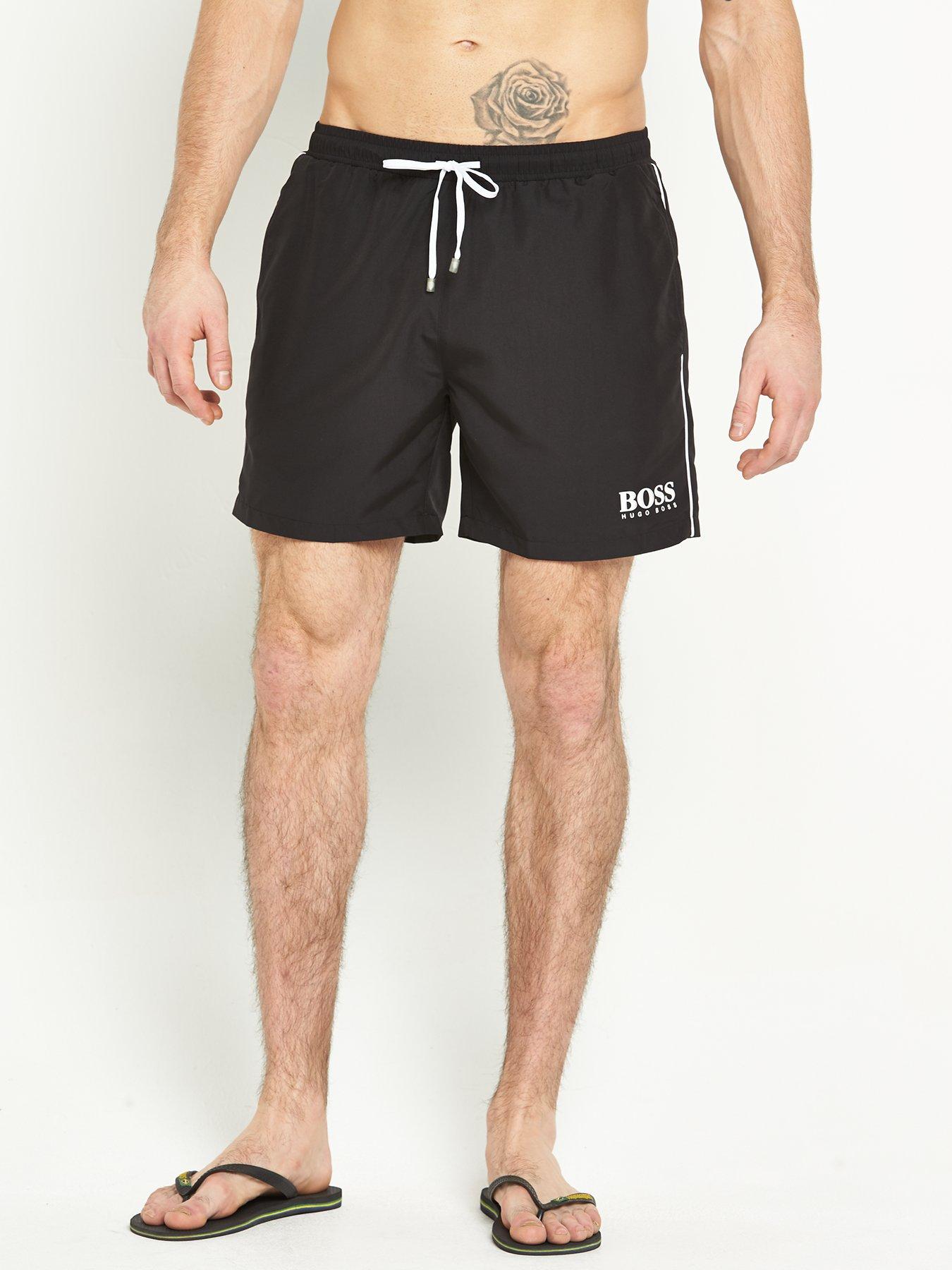 boss swim shorts mens