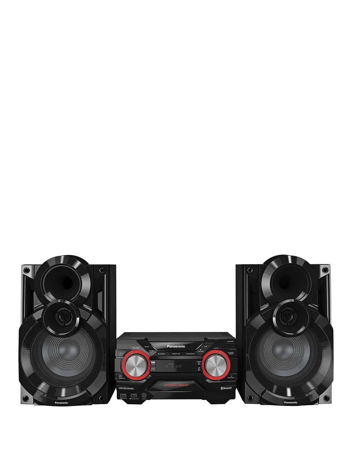 Panasonic Sc-Akx400Eb 600W Hifi Bluetooth Speaker With Cd Player