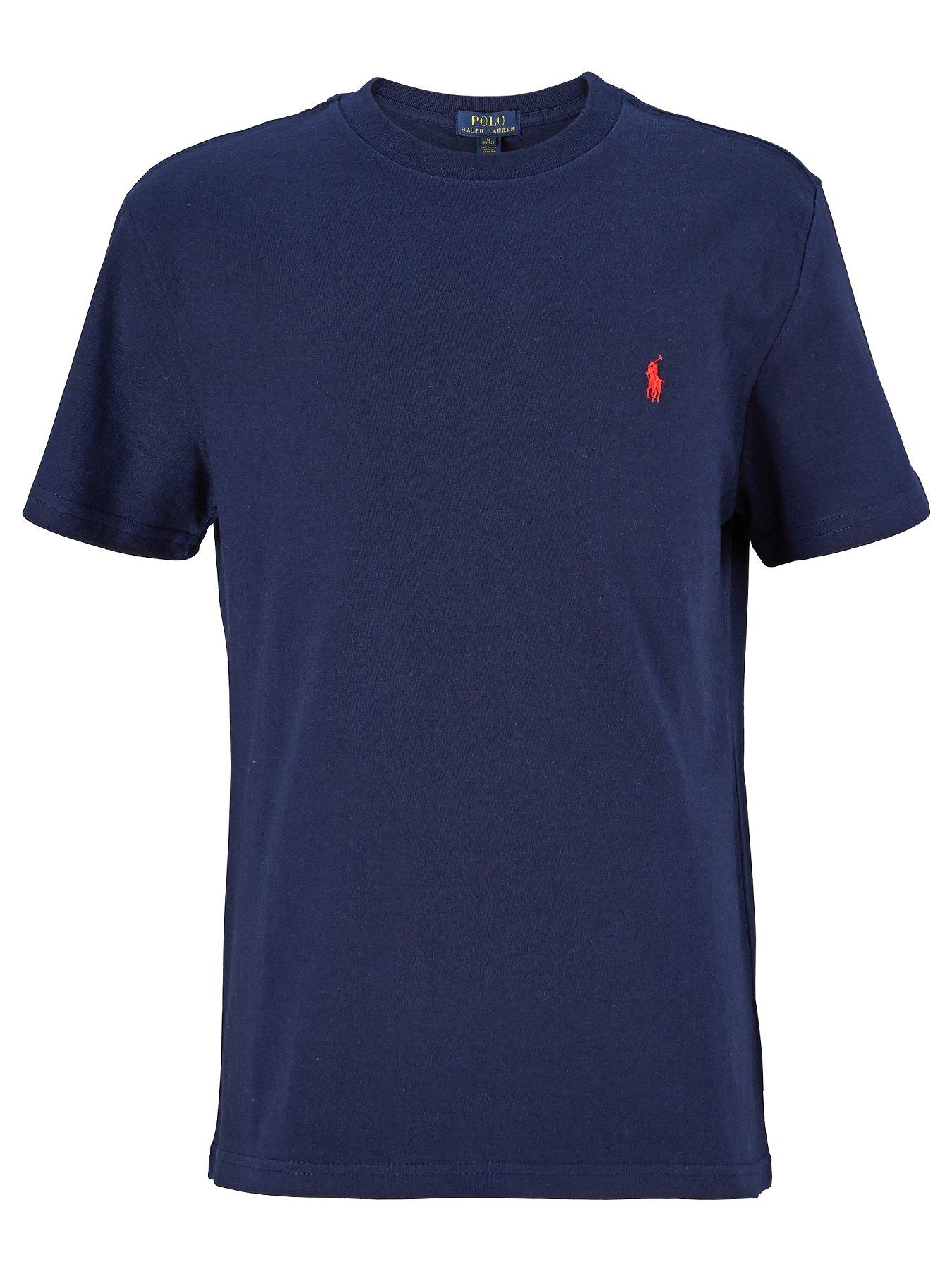 navy blue ralph lauren t shirt