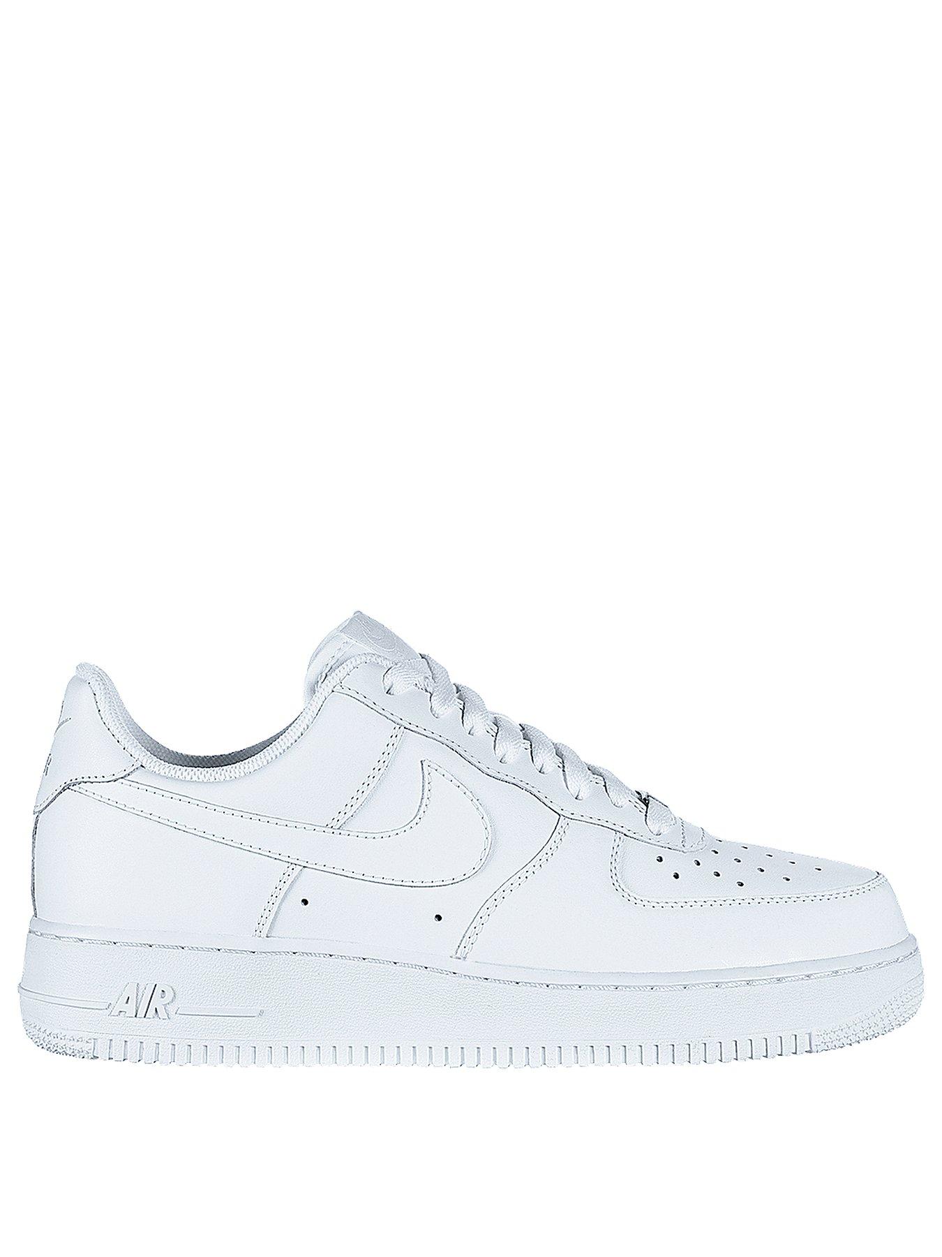 white nike trainers air force