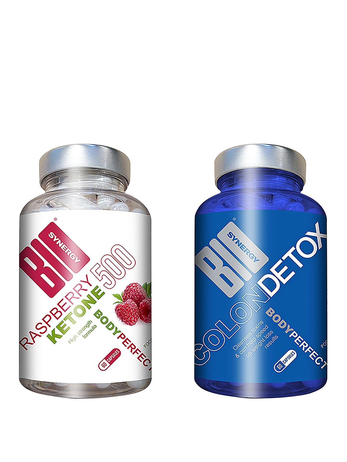 Image 1 of 5 of Bio Synergy Body Perfect Colon Cleanse Detox and Raspberry Ketones -&nbsp;60 Capsules of Each