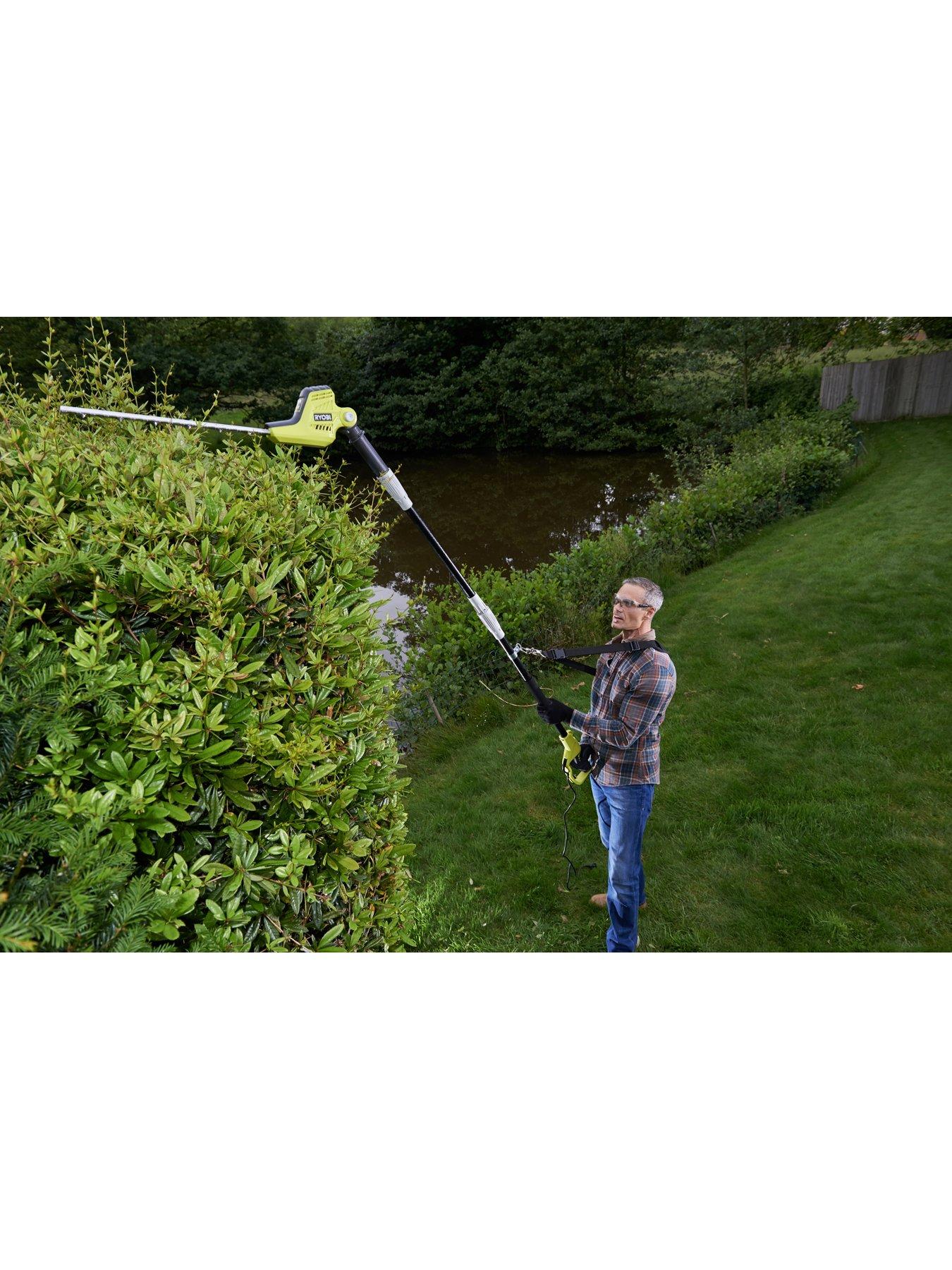 ryobi pole hedge trimmer