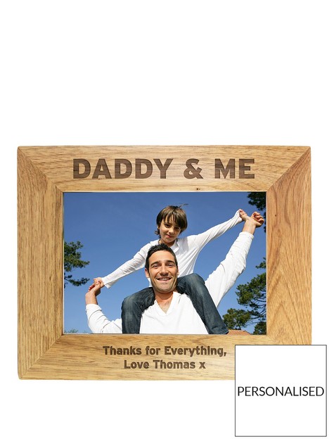 the-personalised-memento-company-personalised-daddy-amp-me-wooden-photo-frame