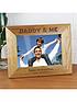  image of the-personalised-memento-company-personalised-daddy-amp-me-wooden-photo-frame