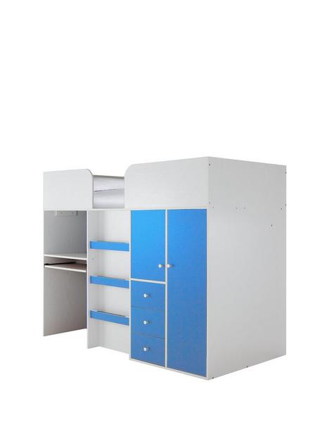 miami-fresh-midsleeper-bed-with-desk-drawers-cupboards-amp-mattress-options-buy-and-save