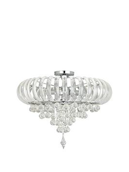 Product photograph of Pembroke Ceiling Light from very.co.uk