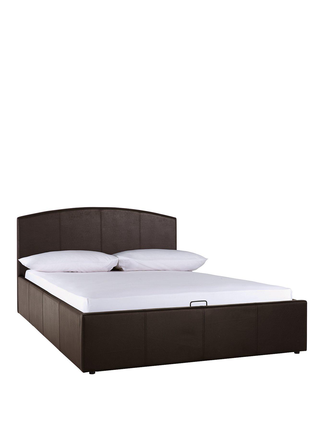 Storage bed and mattress