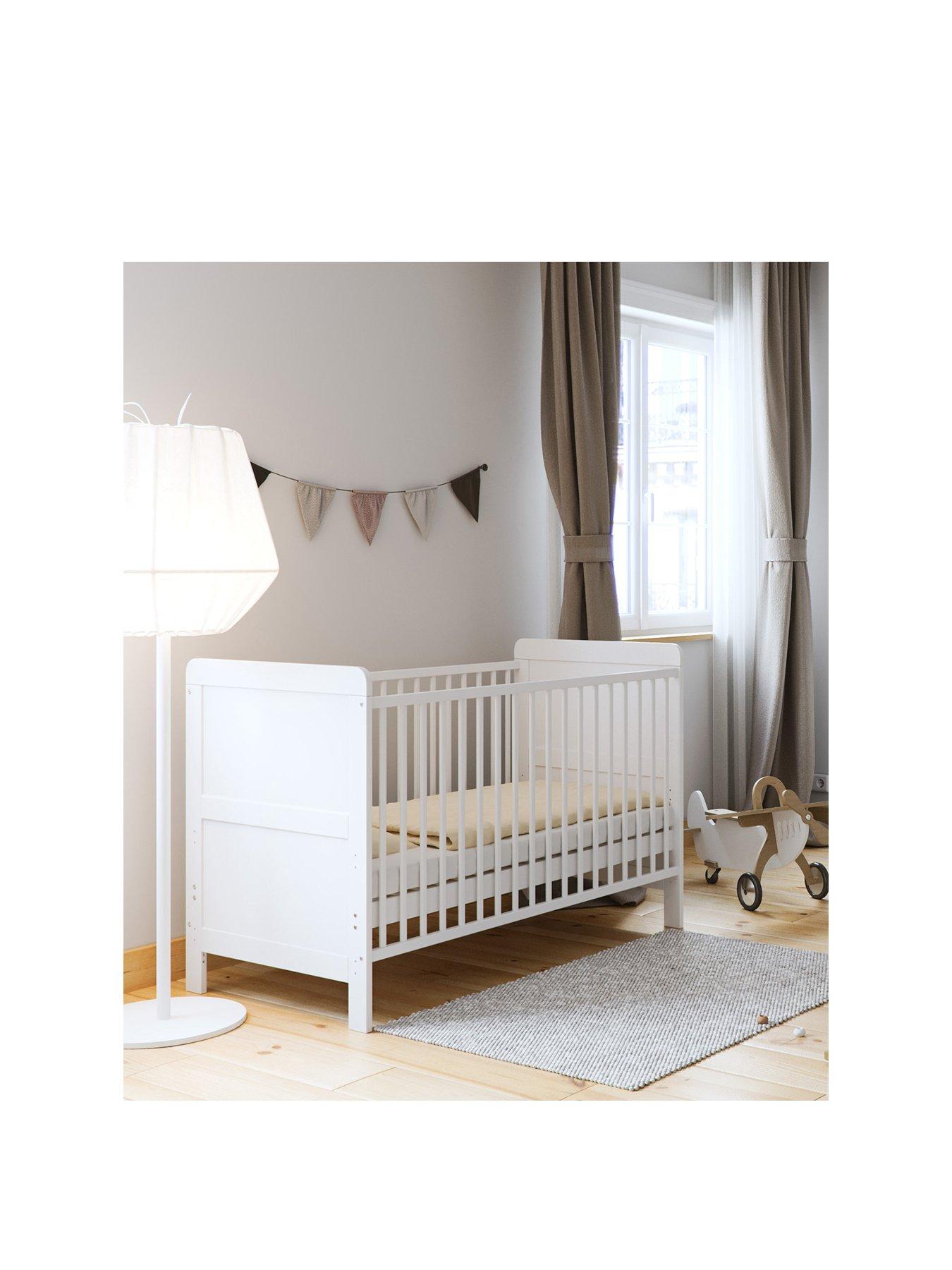 Product photograph of Little Acorns Classic Cot Bed from very.co.uk