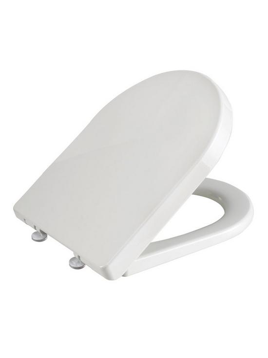stillFront image of aqualona-thermoplast-d-shaped-soft-close-toilet-seat