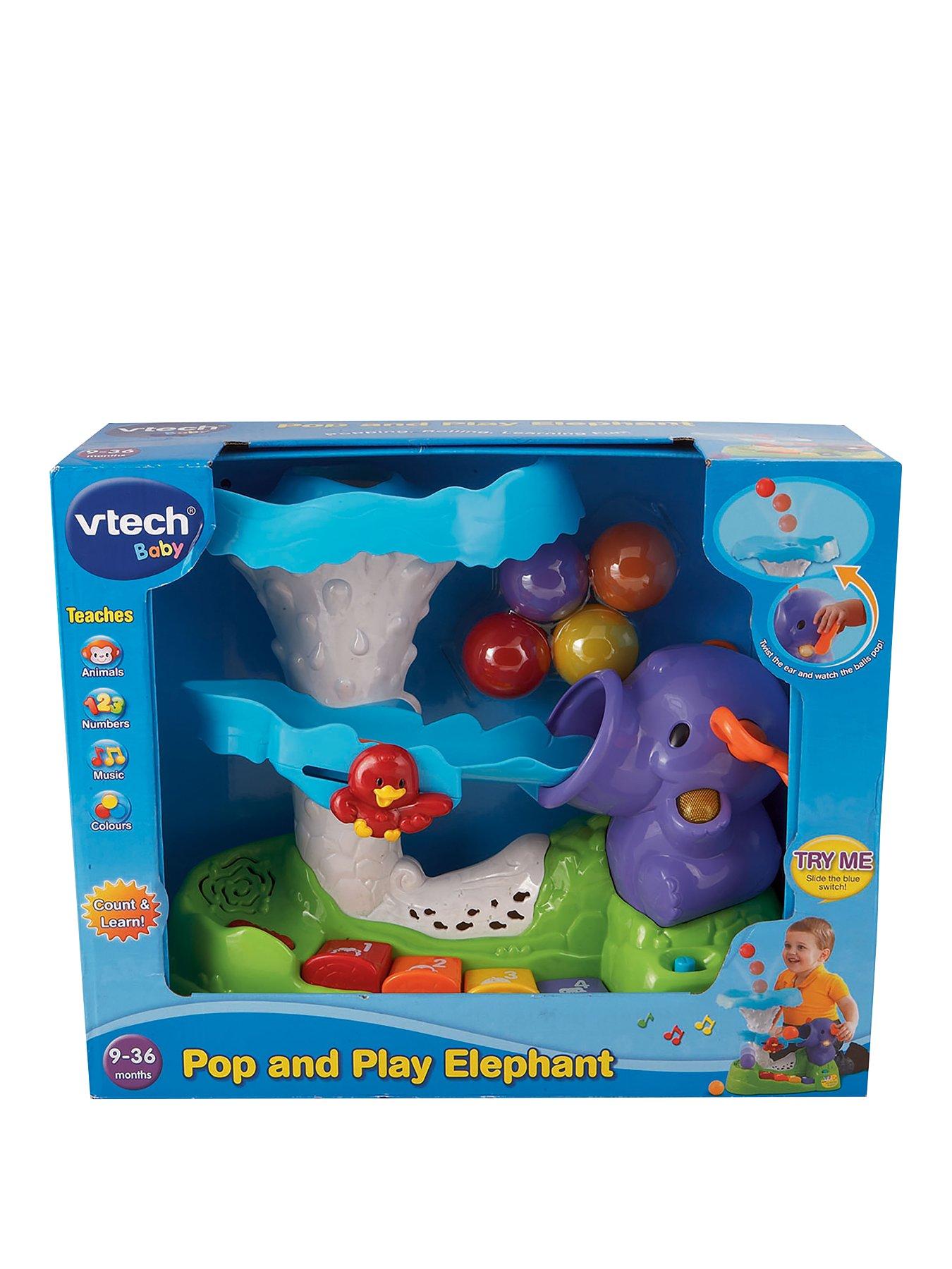 vtech baby pop and play elephant