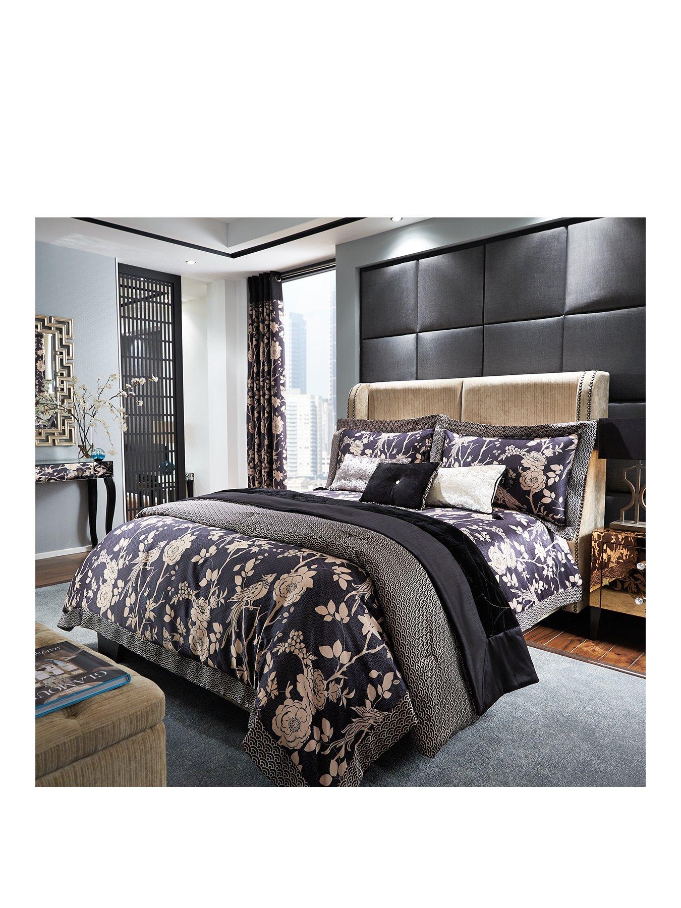 Laurence LlewelynBowen Royal Rose Garden Bedspread Throw very.co.uk