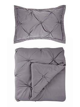 Product photograph of Boston Bedspread Throw And Pillow Shams - Silver from very.co.uk