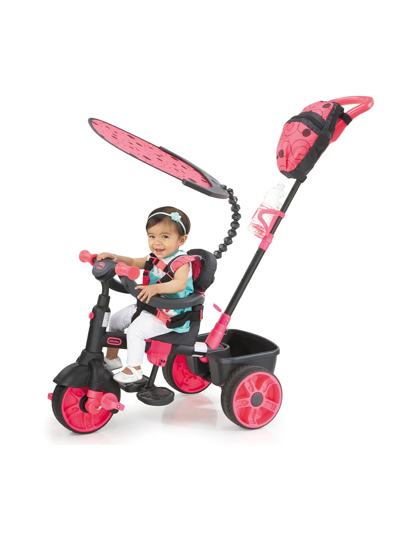 Little Tikes 4 in 1 Deluxe Edition Neon Pink Very