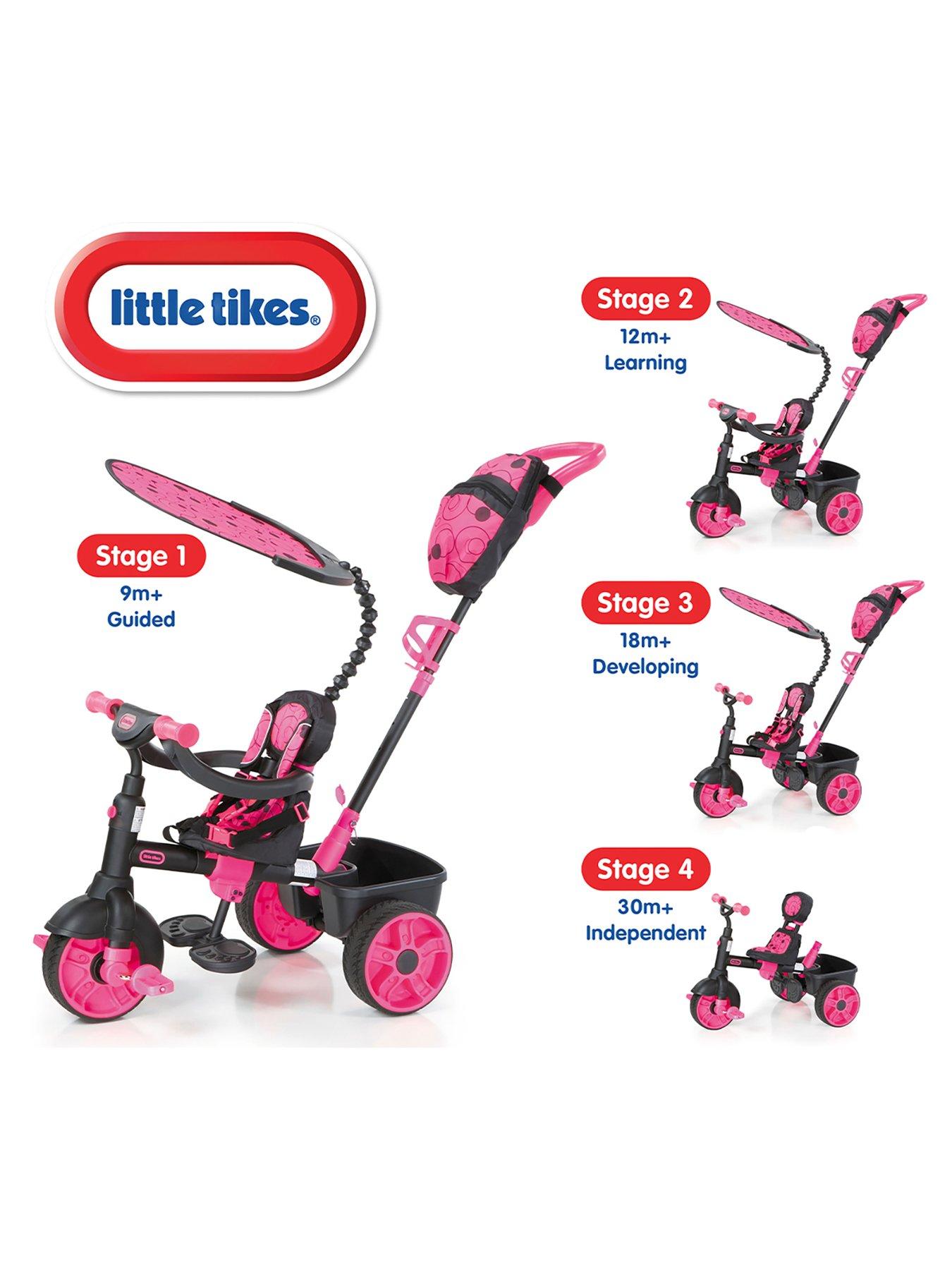 4 in 1 tricycle hot sale pink