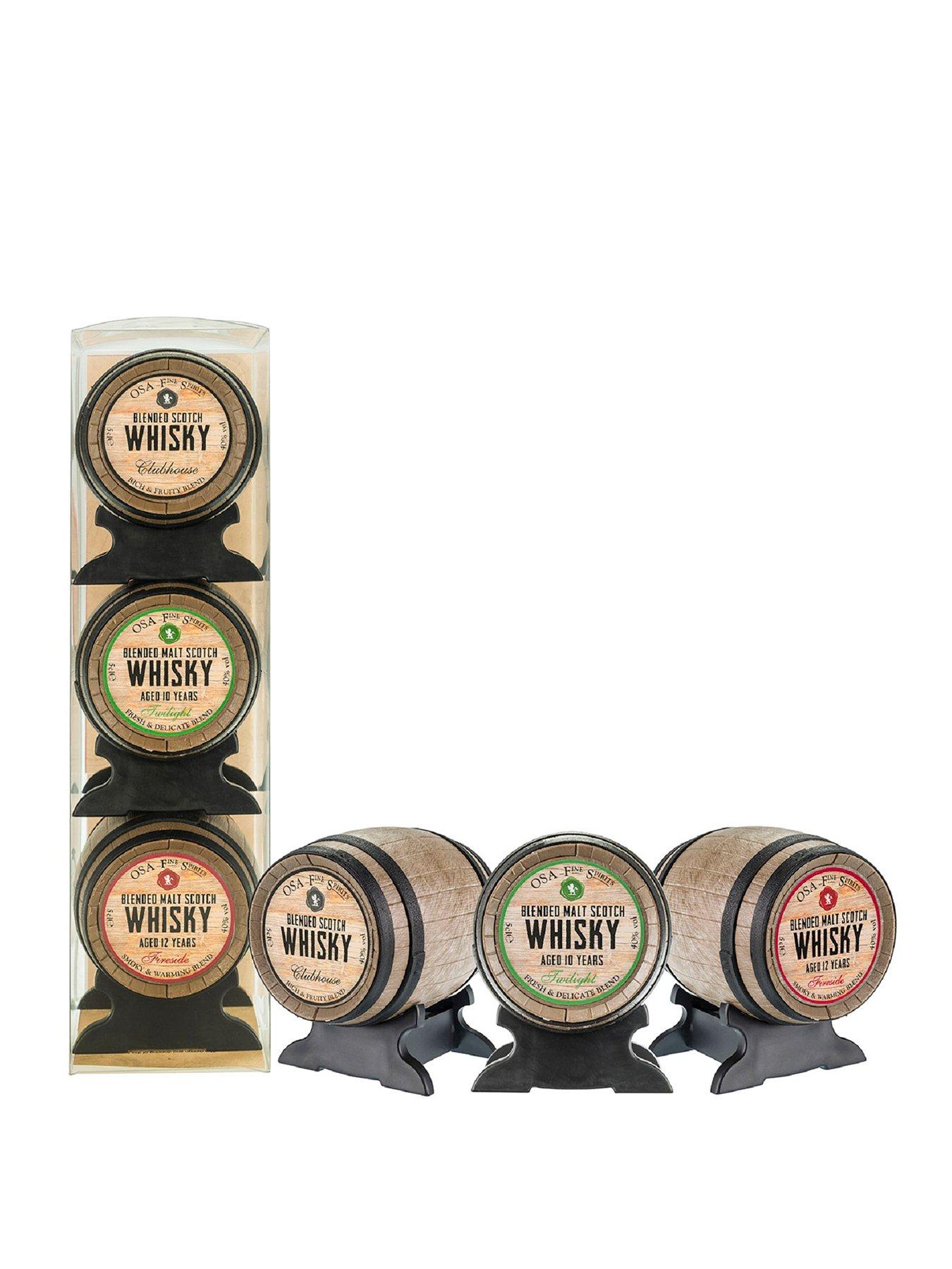 undefined Mini Barrel Malt Whisky Tasting Set - 3 x 5cl