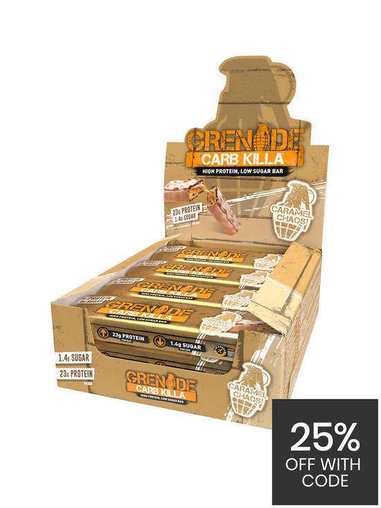 front image of grenade-caramel-chaos-protein-bars-12-x-60g-bars
