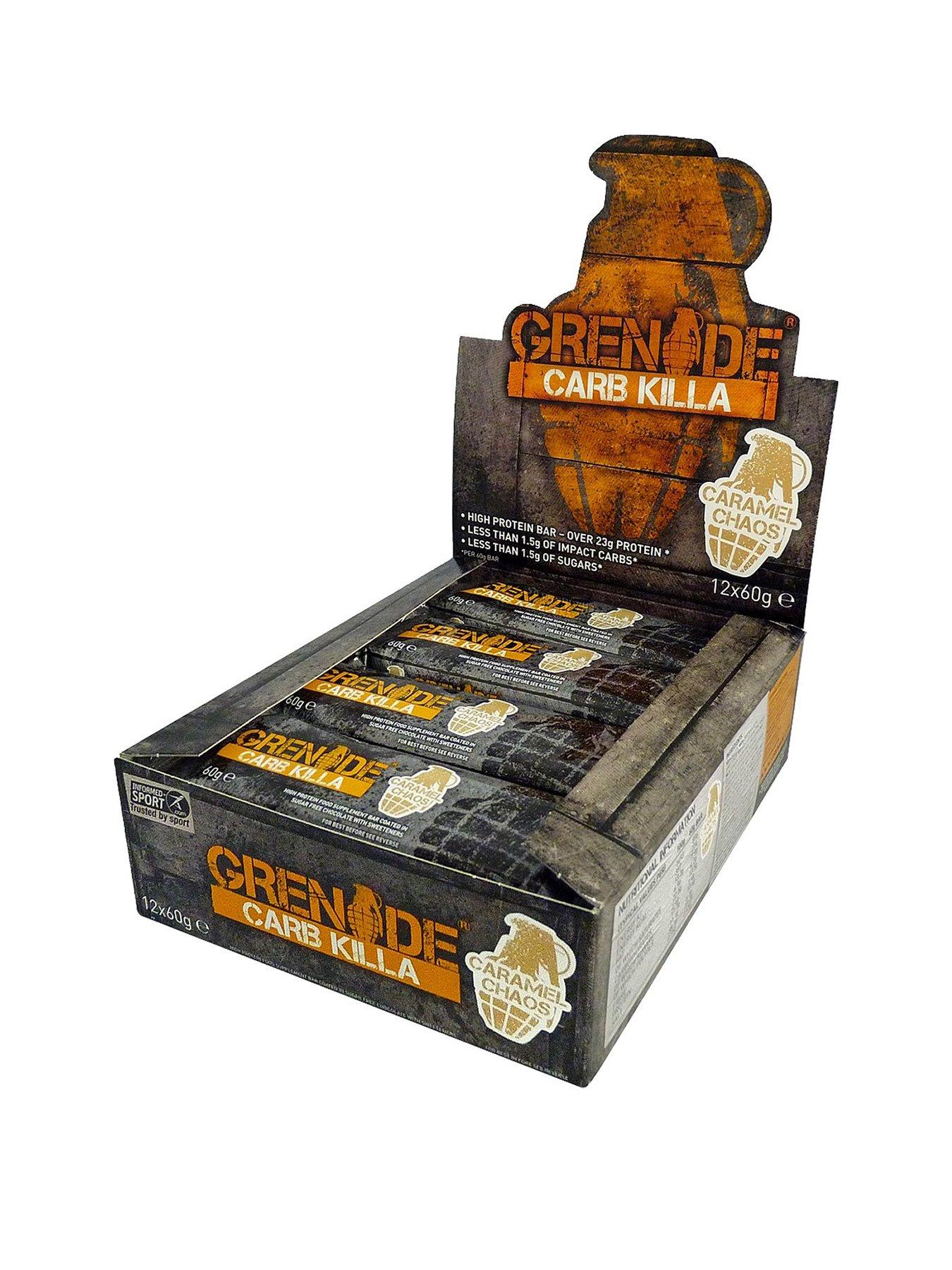 Image 1 of 2 of GRENADE Caramel Chaos Protein Bar (Case of 12 x 60g Bars)