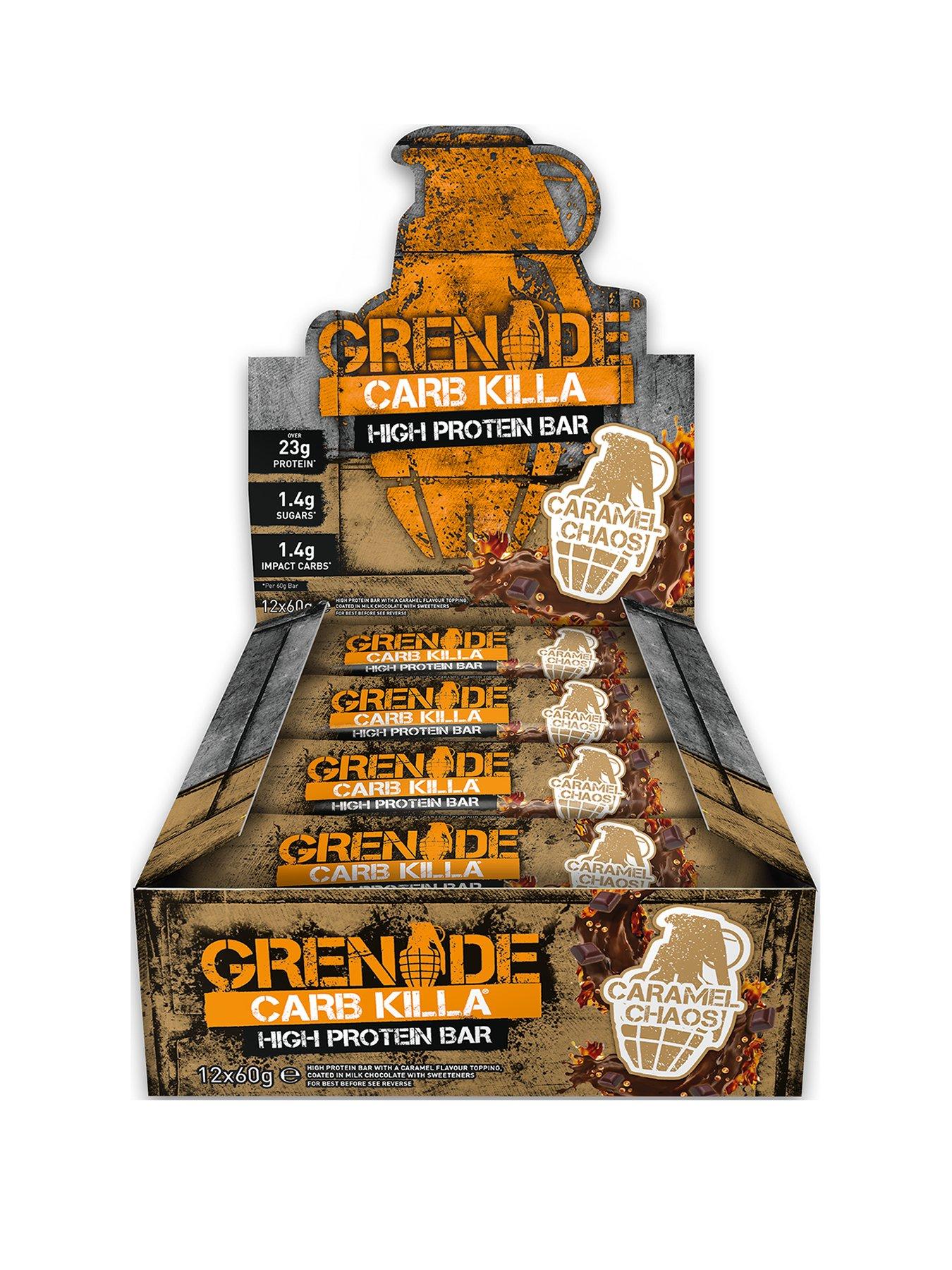 Image 2 of 2 of GRENADE Caramel Chaos Protein Bar (Case of 12 x 60g Bars)