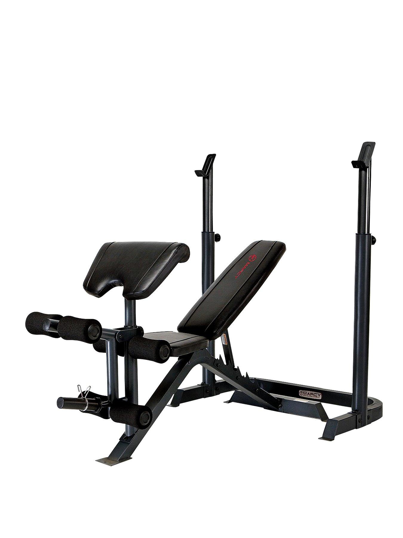 Marcy Eclipse Be3000 Weight Bench And Adjustable Squat Stand
