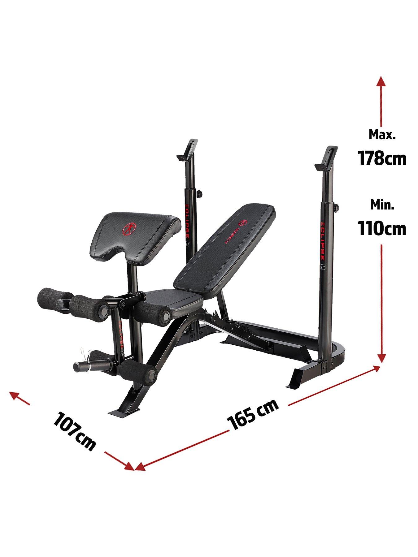 Image 6 of 8 of Marcy Eclipse BE3000 Weight Bench and Adjustable Squat Stand