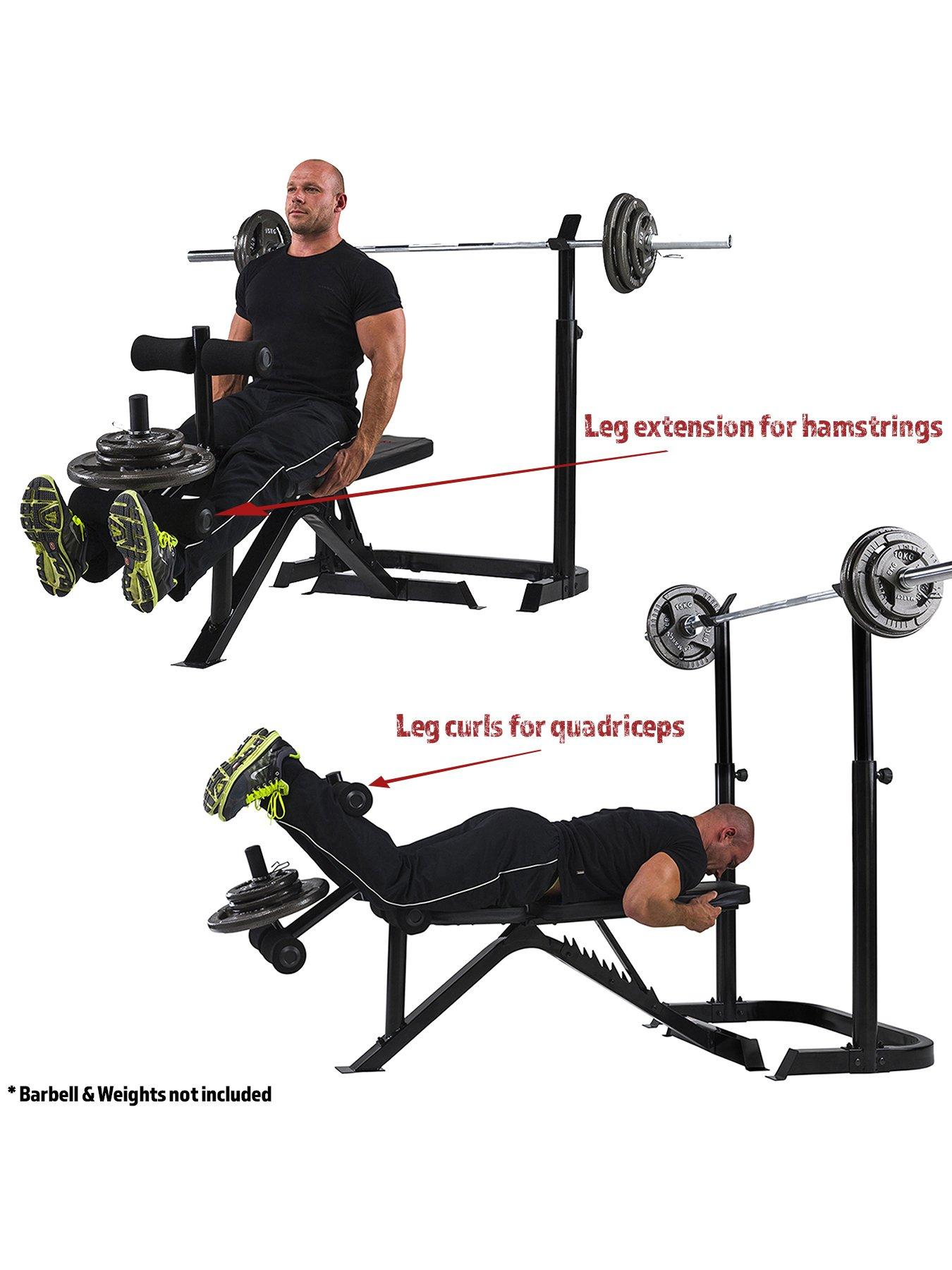Image 7 of 8 of Marcy Eclipse BE3000 Weight Bench and Adjustable Squat Stand