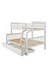  image of very-home-novara-detachable-trio-bunk-bed-with-mattress-options-buy-amp-savenbspndash-white--nbspexcludes-trundle-fscreg-certified