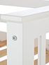  image of very-home-novara-detachable-trio-bunk-bed-with-mattress-options-buy-amp-savenbspndash-white--nbspexcludes-trundle-fscreg-certified