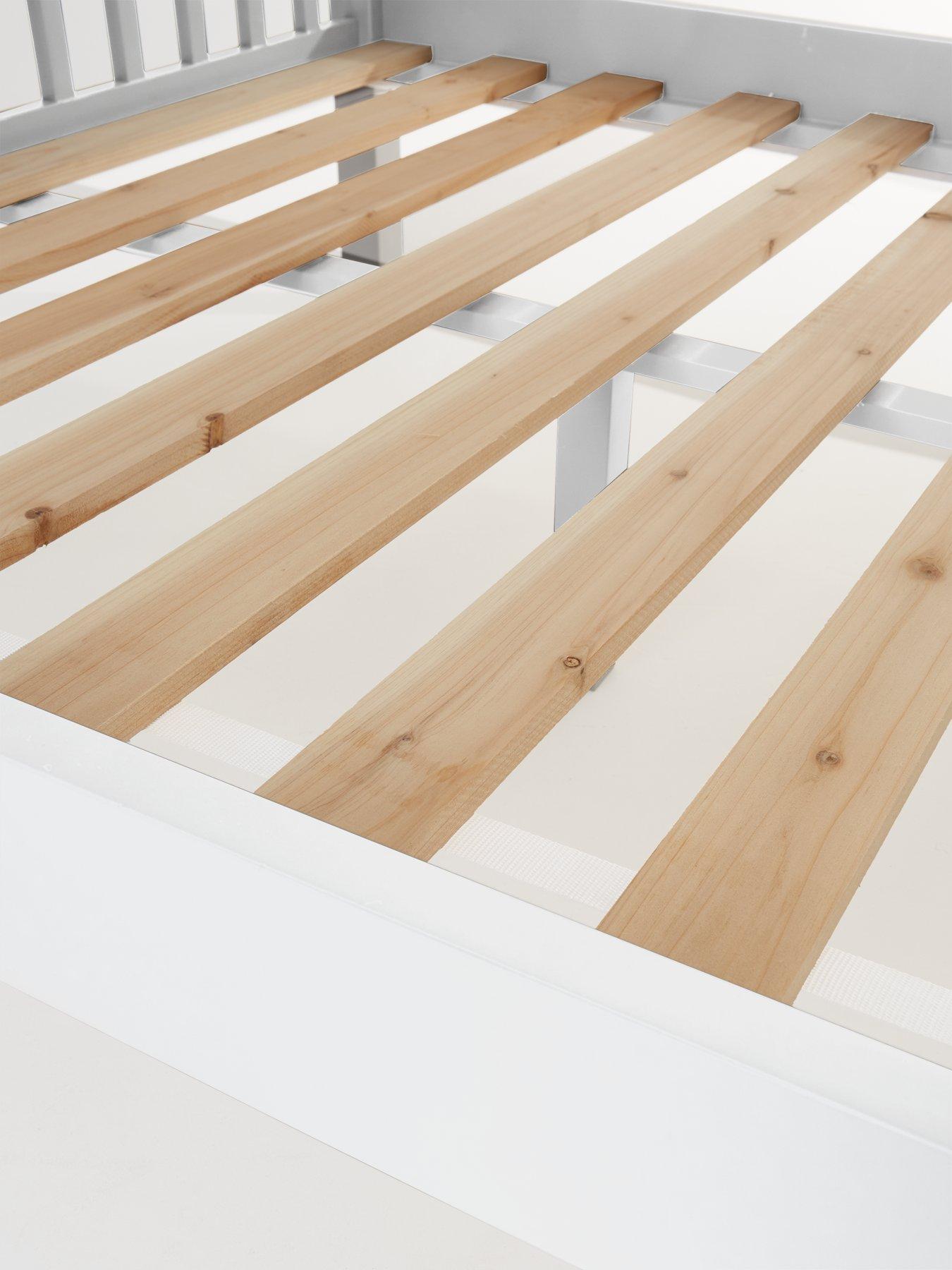 Image 7 of 7 of Very Home Novara Detachable Trio Bunk Bed with Mattress Options (Buy &amp; SAVE!)&nbsp;&ndash; White&nbsp;- FSC&reg; Certified