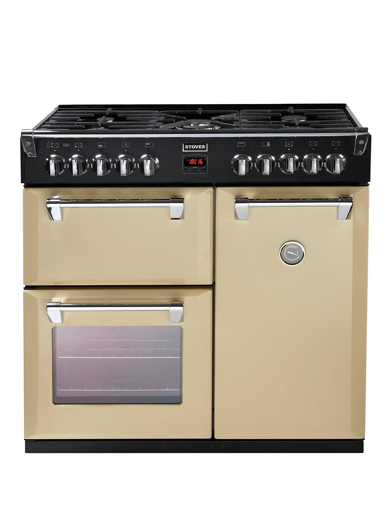 Stoves Richmond 900Dft 90Cm Dual Fuel Range Cooker With Connection - Champagne
