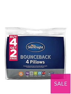 Silentnight Bounceback Pillows – Buy 4 Get 2 FREE
