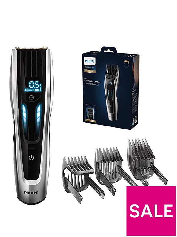 Philips Series 9000 Cordless Hair Clipper for Ultimate Precision with 400  Length Settings, HC9450/13 